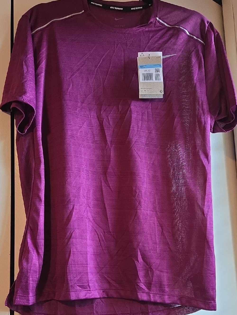 Men's Nike Miler Dri-FIT UV Short-Sleeve Running Top